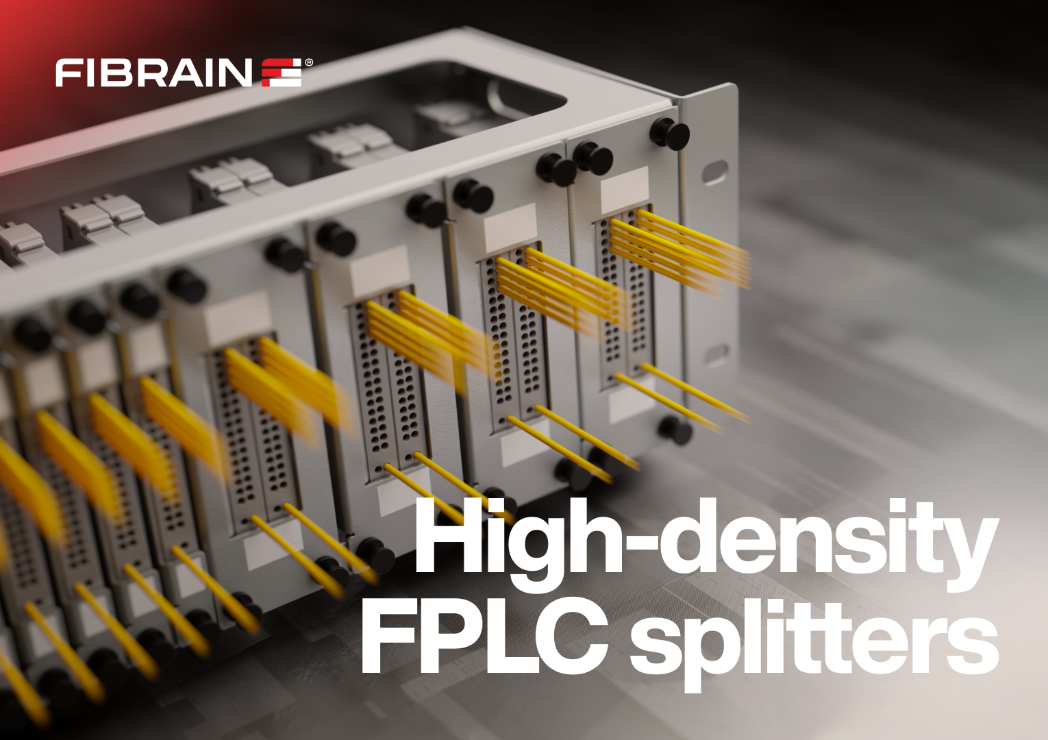 FPLC Optical splitters – more fibers in less space
